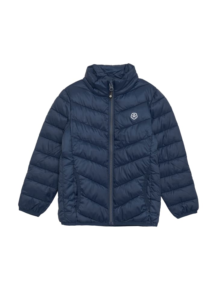 

Куртка Color Kids Steppjacke COJacket Quilted Packable - 5437 Klassische Steppjacke mit Logo, синий
