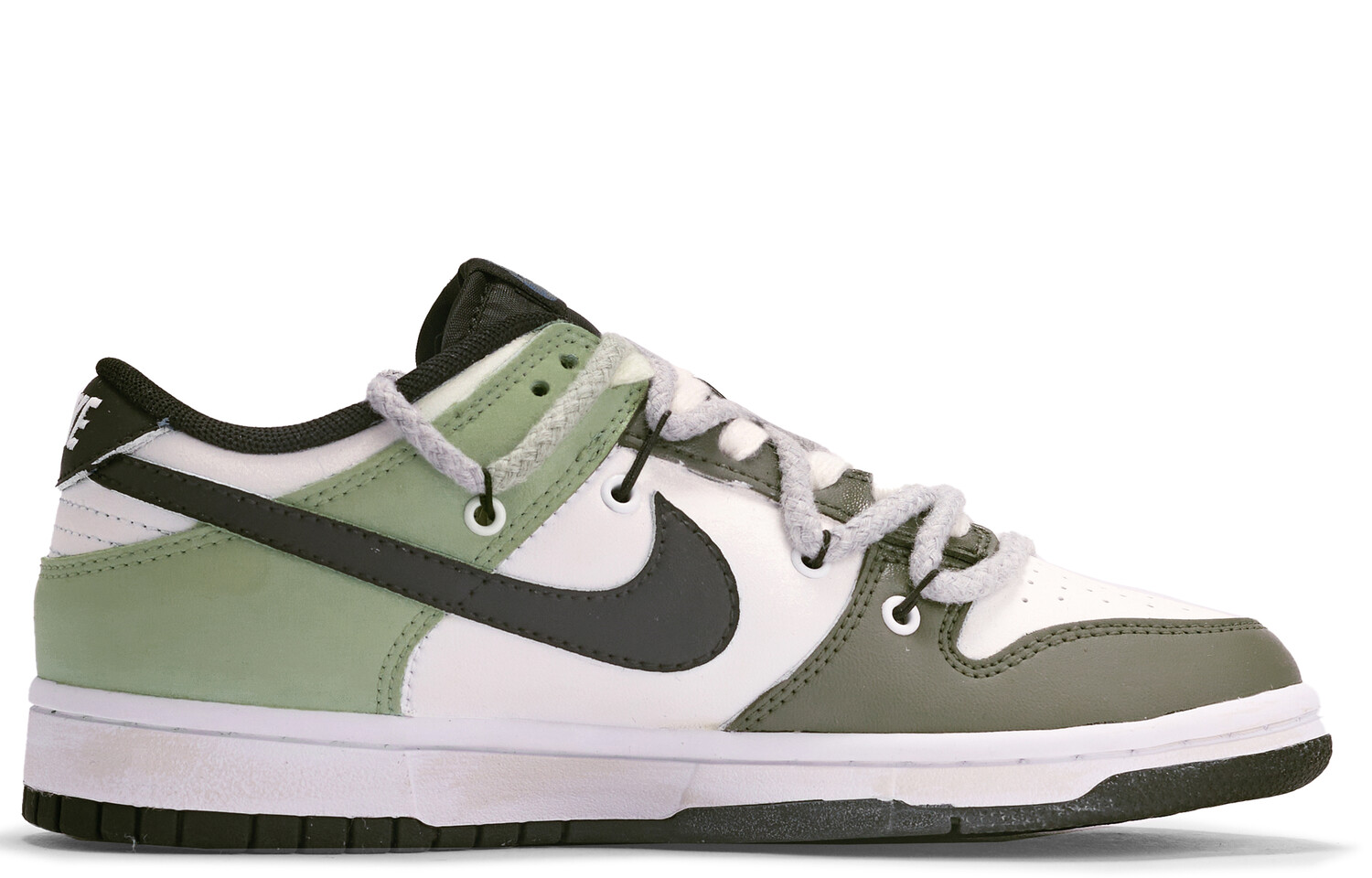 

Кроссовки для скейтбординга Dunk женские с низким верхом, зеленые/белые Nike, Зеленый, Кроссовки для скейтбординга Dunk женские с низким верхом, зеленые/белые Nike