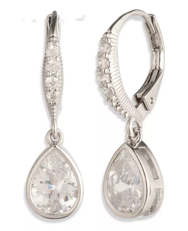 

Серьги-Подвески с кубическим цирконием Givenchy, white