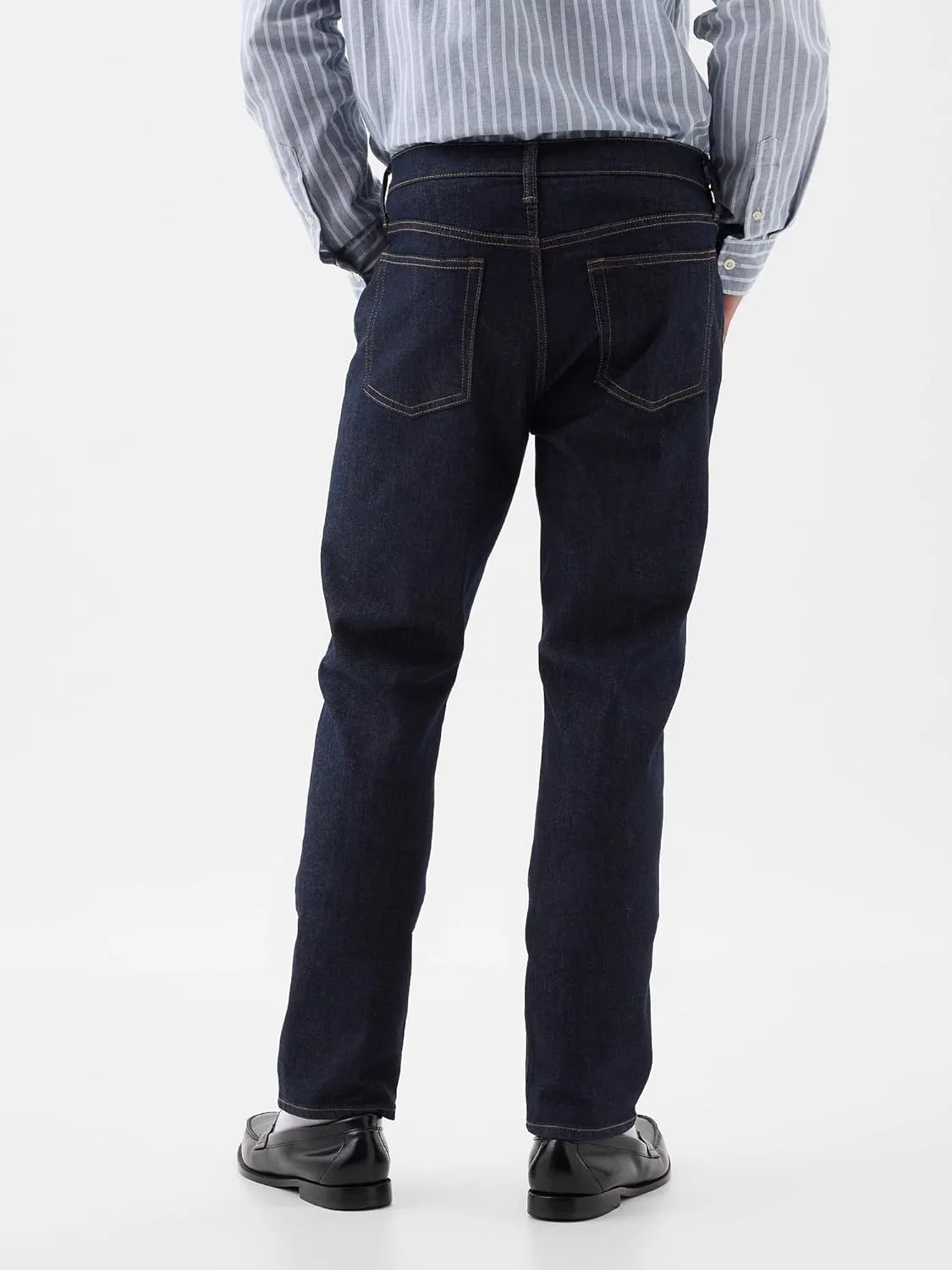 Джинсы Slim Fit GAP, Rinse Washed Indigo — фото 2