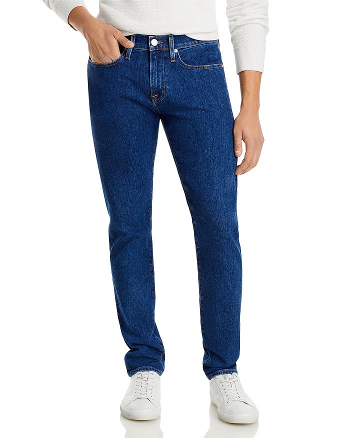 

Джинсы L'Homme Slim Fit в цвете Long Bay Blue FRAME, синий