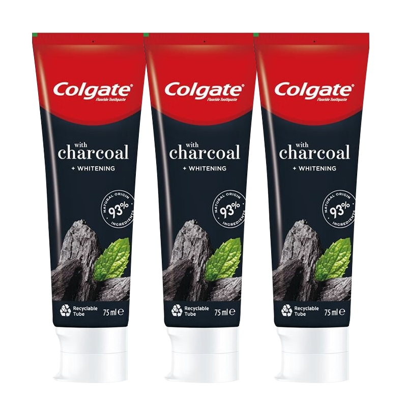

Зубная паста Bamboo Charcoal для отбеливания и свежести дыхания COLGATE, bamboo charcoal whitening 3 pcs