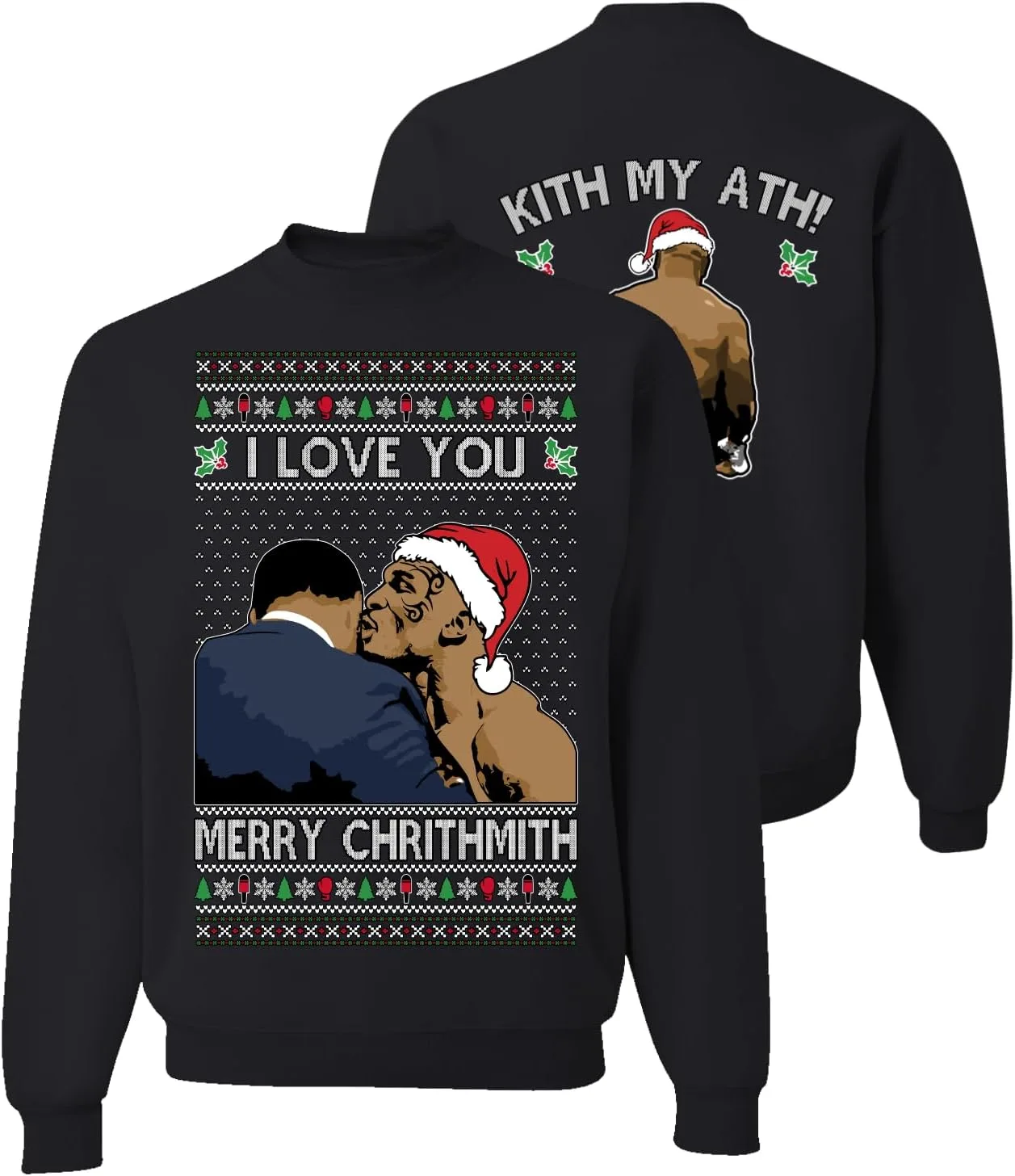 

Свитер Wild Bobby Merry Chrithmith Viral Fight Meme Funny Ugly Christmas