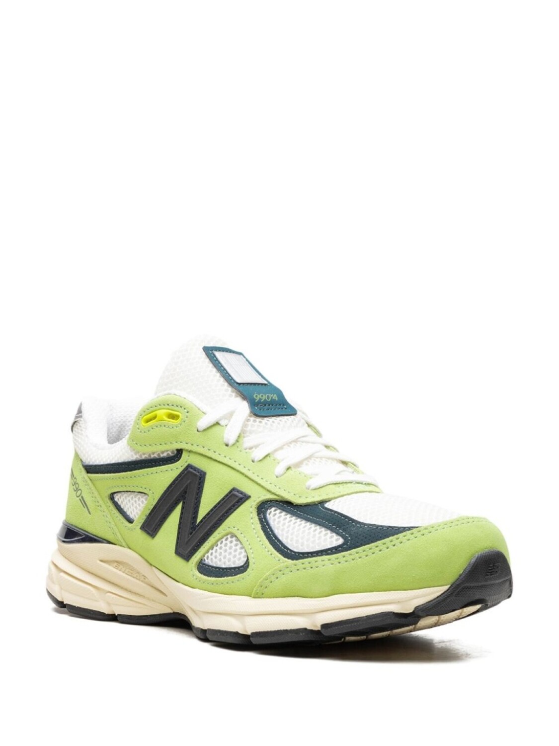New Balance х кроссовки Teddy Santis 990V4, зеленый — фото 2
