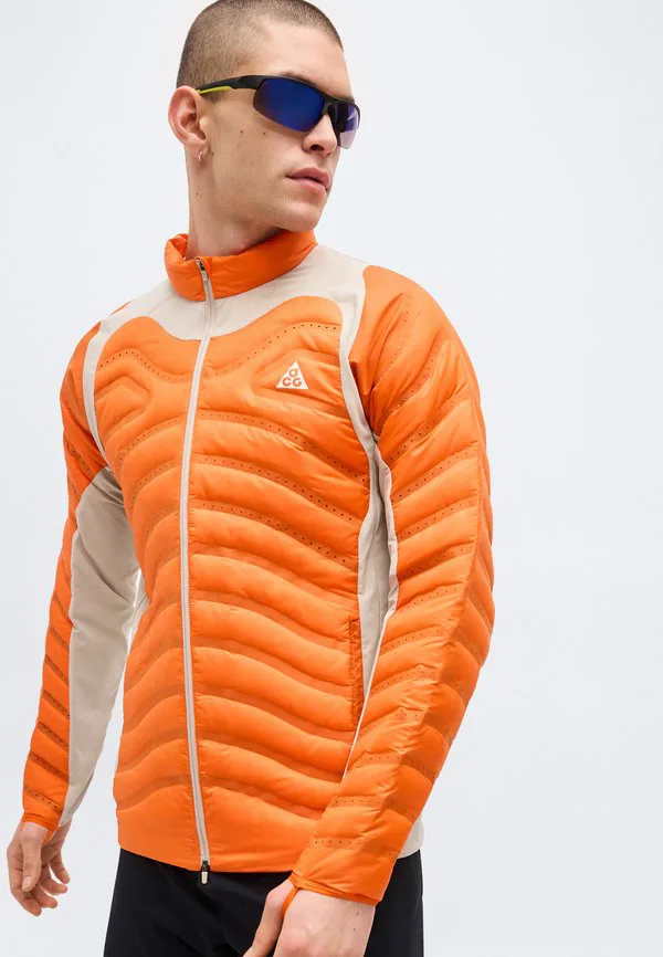 Пуховая куртка lavaloft Nike Acg, Safety Orange/Cream/Summit White — фото 4