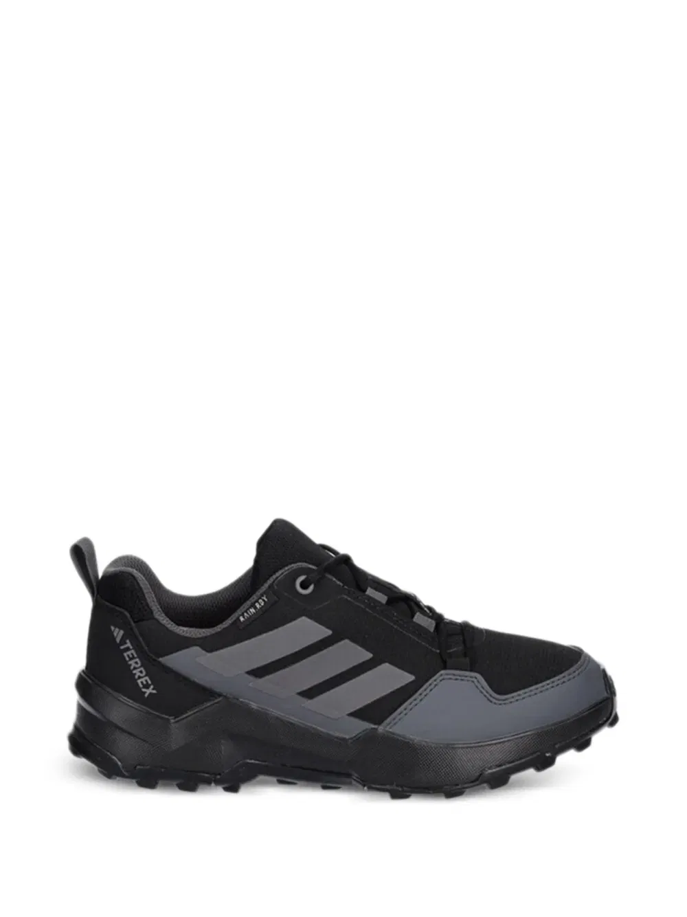 Кроссовки Terrex ax4r с тремя полосками на шнуровке Adidas Kids, черный — фото 2