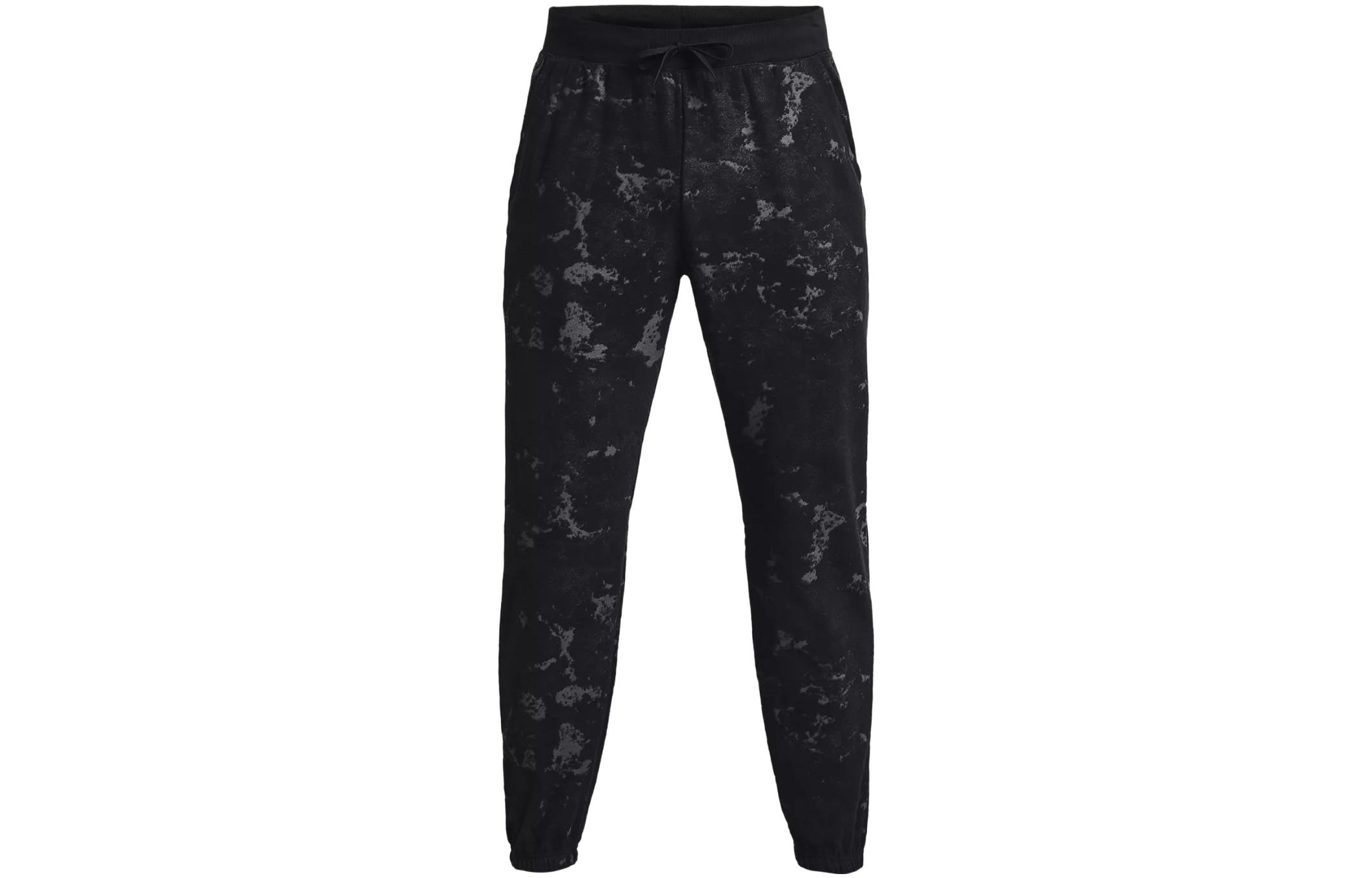 

Трикотажные спортивные штаны мужские черные Under Armour