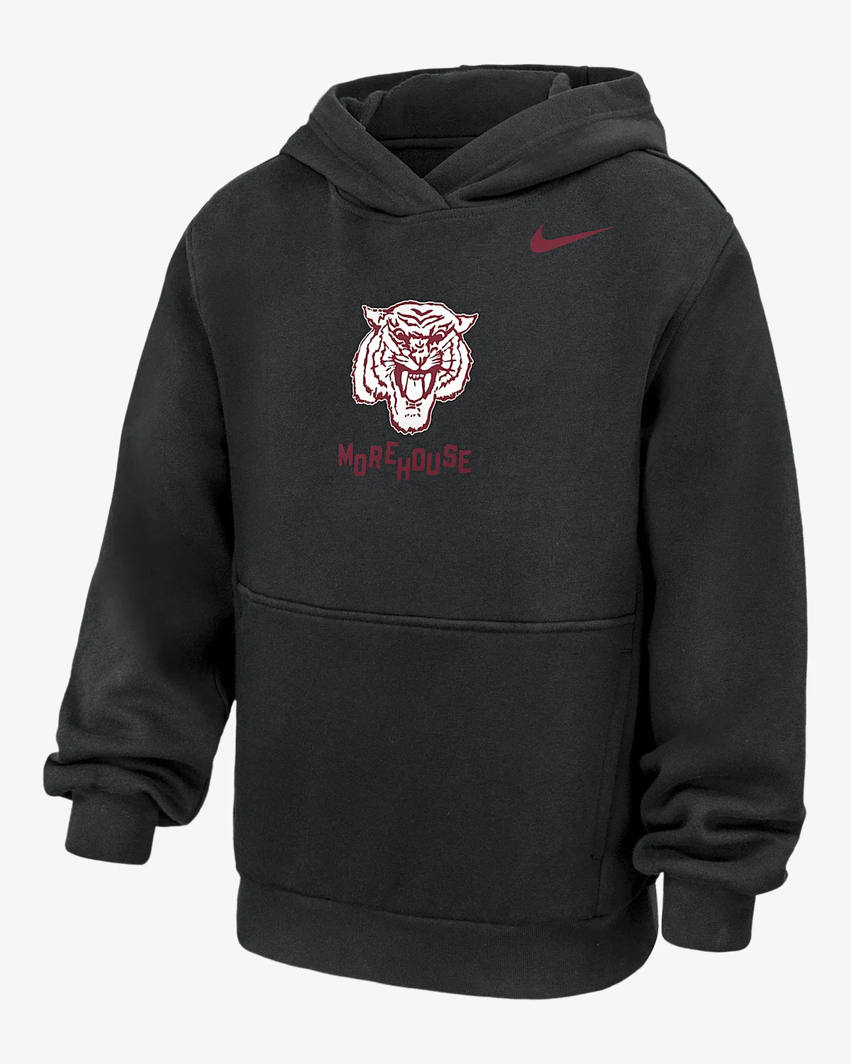 Детская флисовая худи Nike College (Morehouse College), Black