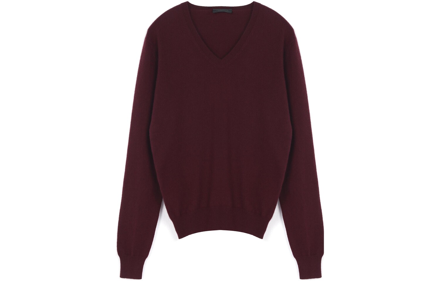 

Кашемировый свитер мужской бордовый Prada, цвет Burgundy