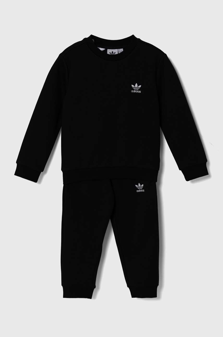 

Детский спортивный костюм adidas Originals CREW SET, черный