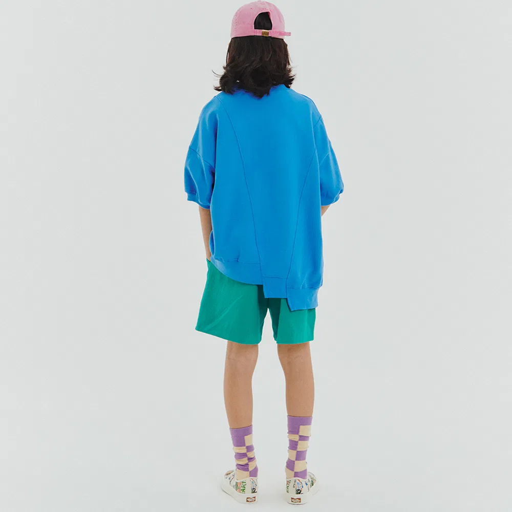 Детские широкие брюки Hype Pants зелёные от Frise — фото 3