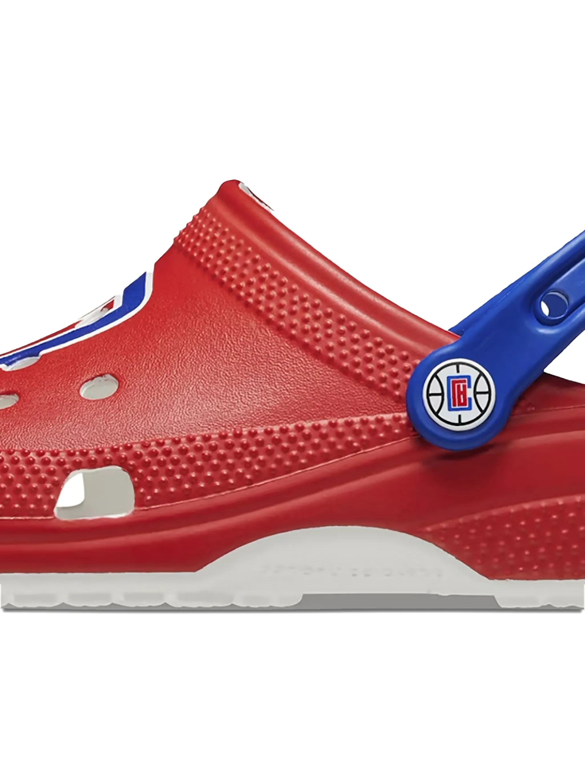 Клоги NBA LA Clippers Crocs, красный — фото 2