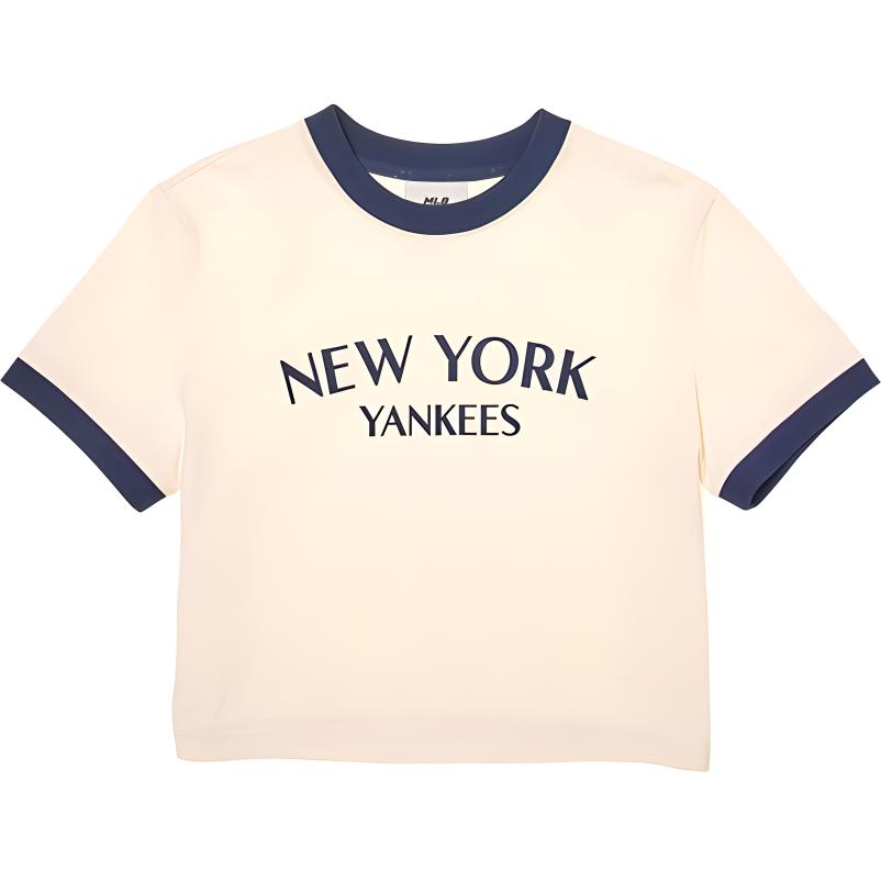 

Футболка New York Yankees женская кремовая MLB