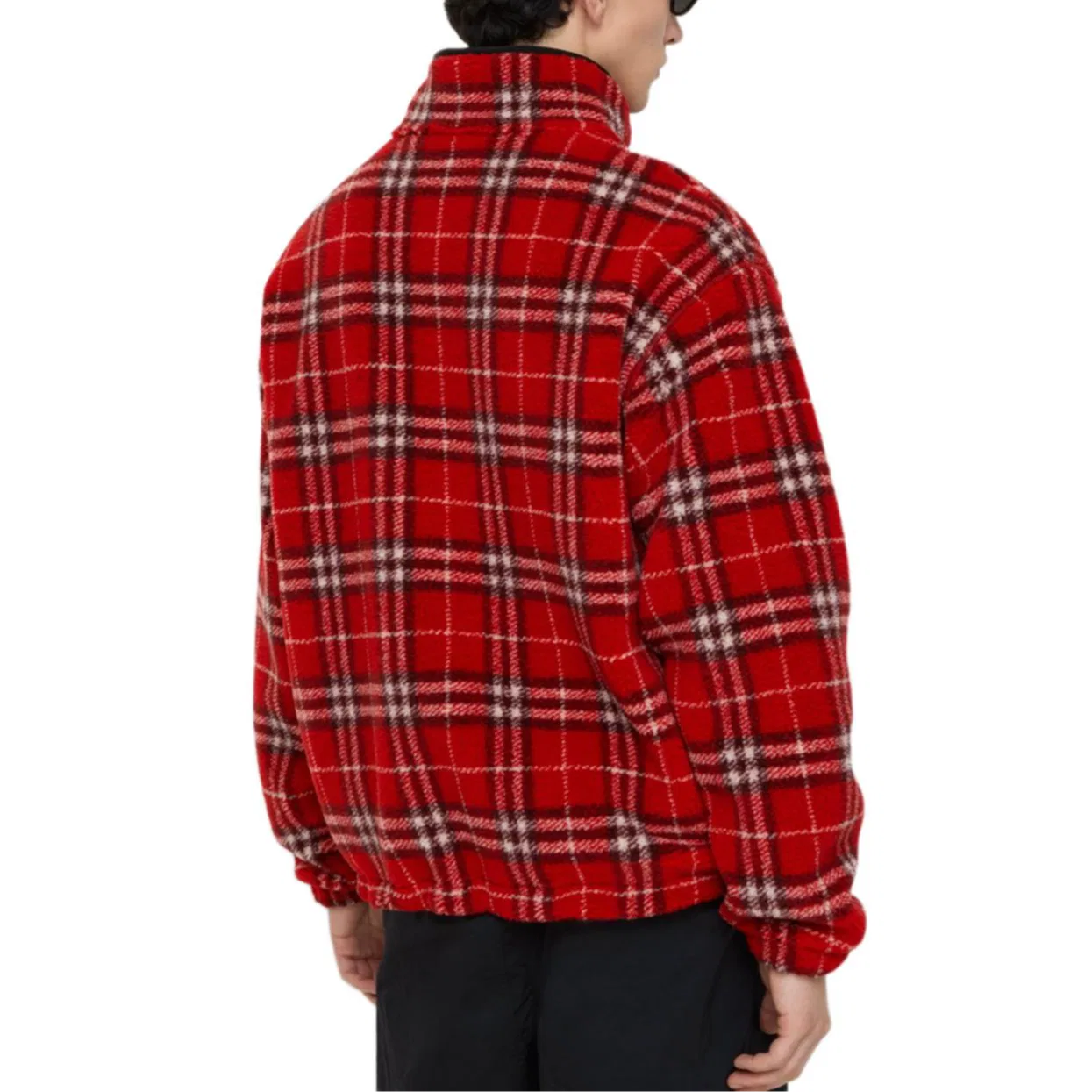 Пальто Burberry вельветовое Crayon Red — фото 4
