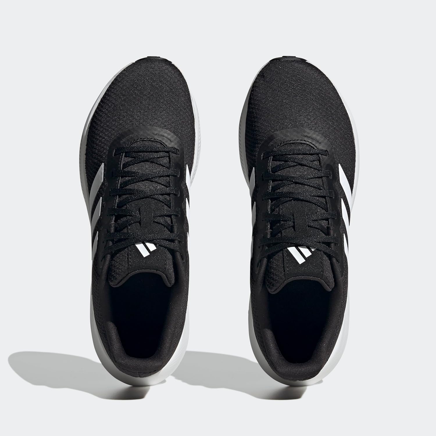 Мужские кроссовки adidas Run Falcon 3.0, белый/черный — фото 3
