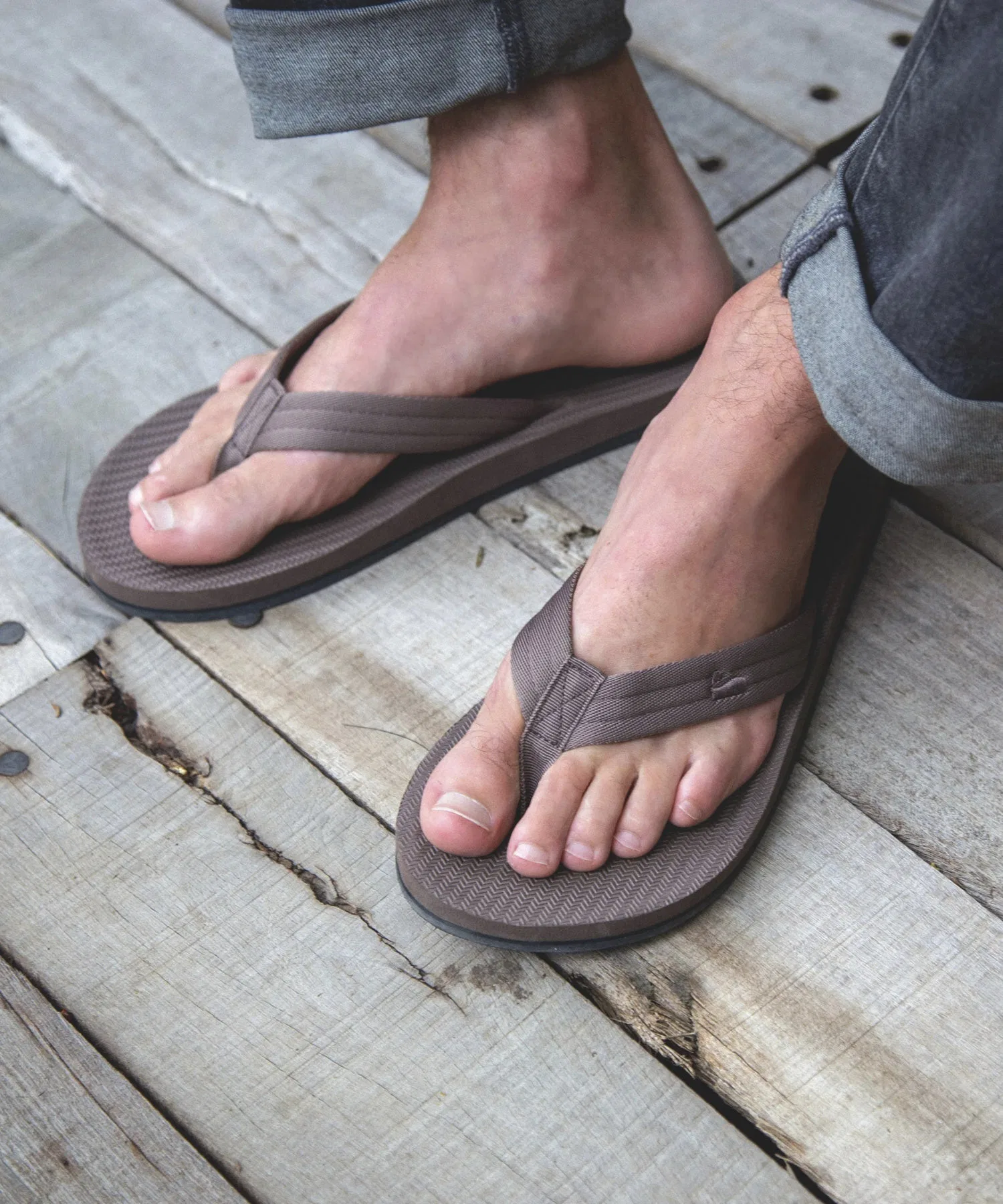 Мужские шлепанцы Firsthand Indosole EASY LIVING Flip Flops