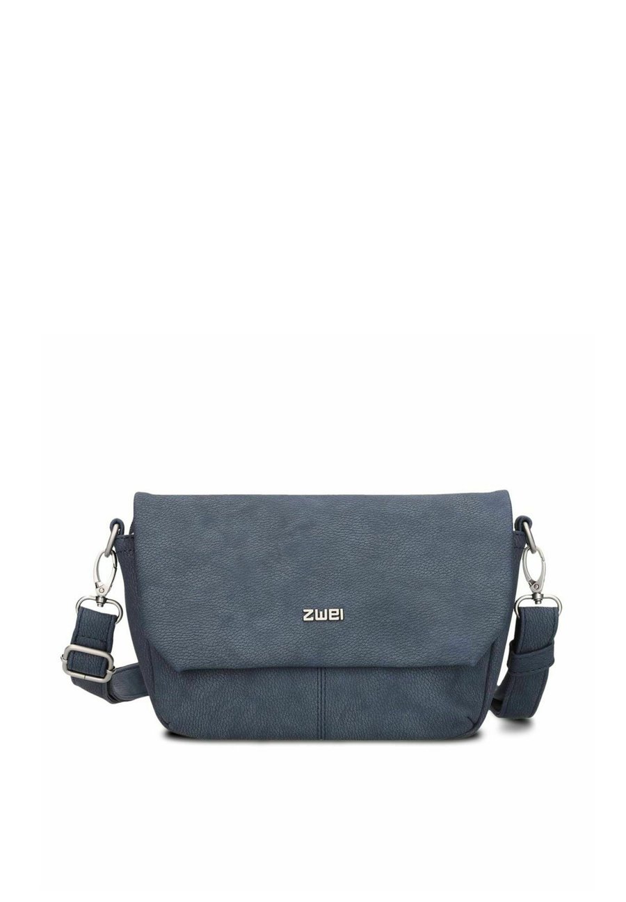 

Сумка кросс-боди ZWEI MADEMOISELLE.M MESSENGER 28 CM, Nubuk Blue/Blue