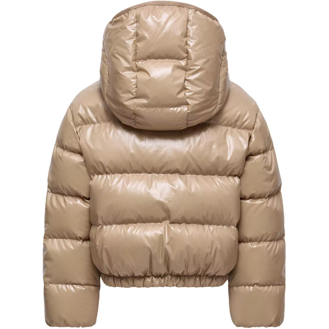 SS26 Andro Пуховая Куртка Kids' Moncler, бежевый — фото 3