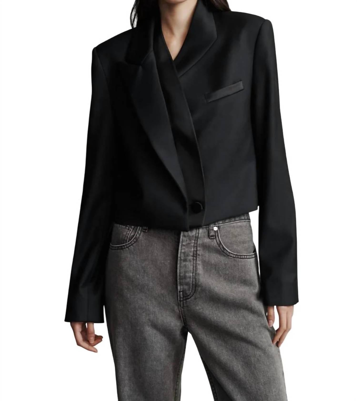 

Куртка Way Back Then в черном цвете TWP