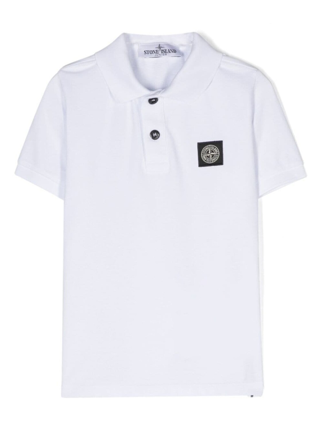 

Stone Island Junior рубашка поло с логотипом Compass, белый