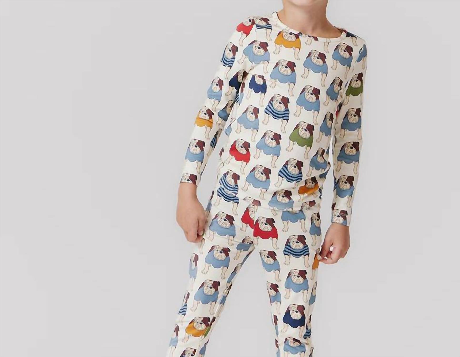 

Детский пижамный комплект из бамбука Bulldogs Pink Chicken, Bulldogs