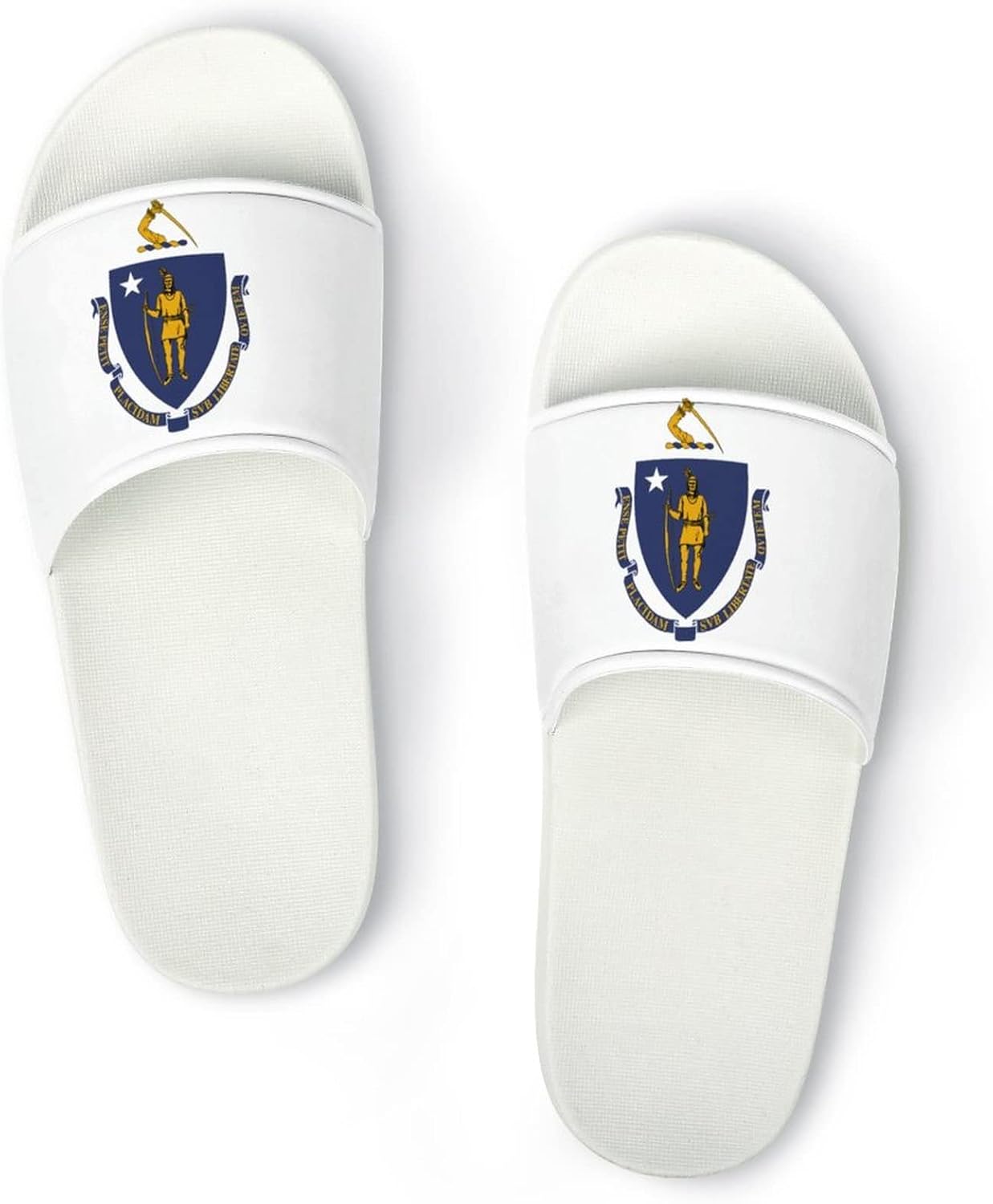 

Мужские и женские домашние тапочки с флагом Техаса, подходят для бассейна/пляжа/СПА/общежития/отеля/дома Linkasi, белый