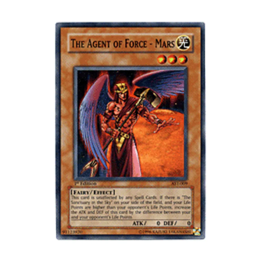 

CCG Агент Силы — Марс (Супер Редкий), Yu-Gi-Oh - Ancient Sanctuary - Singles