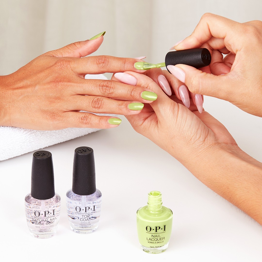 Лак для ногтей nail lacquer Opi, nls005 - clear your cash, объем 15 мл — фото 3