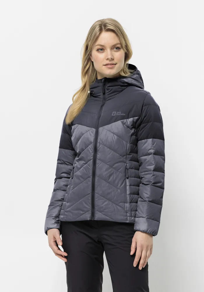 

Пуховик Jack Wolfskin "TUNDRA DOWN HOODY W", с капюшоном, цвет Dolphin