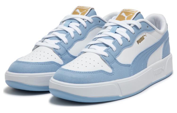PUMA Лоу кеды Lx Court деним 'Светло-голубой белый' — бело-голубые, цвет White Blue — фото 4