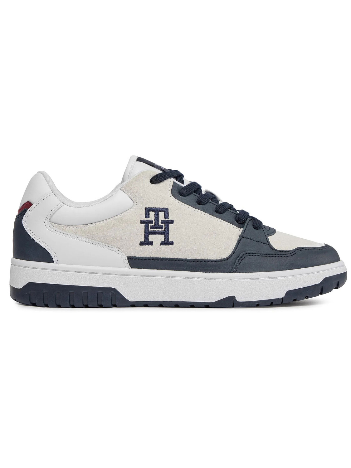 

Кроссовки hilfiger basket in pelle Tommy, синий