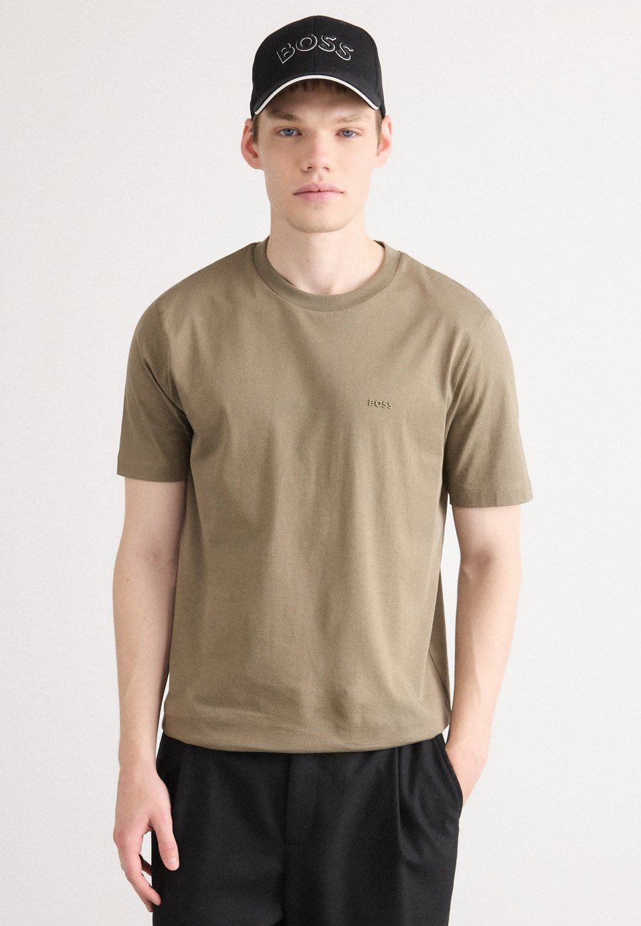 

Футболка BOSS THOMPSON, Open Brown/Brown, Коричневый, Футболка BOSS THOMPSON, Open Brown/Brown