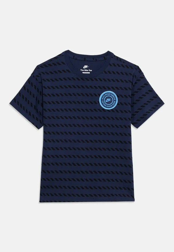 Футболка в полоску Nike Sportswear, Midnight Navy — фото 3