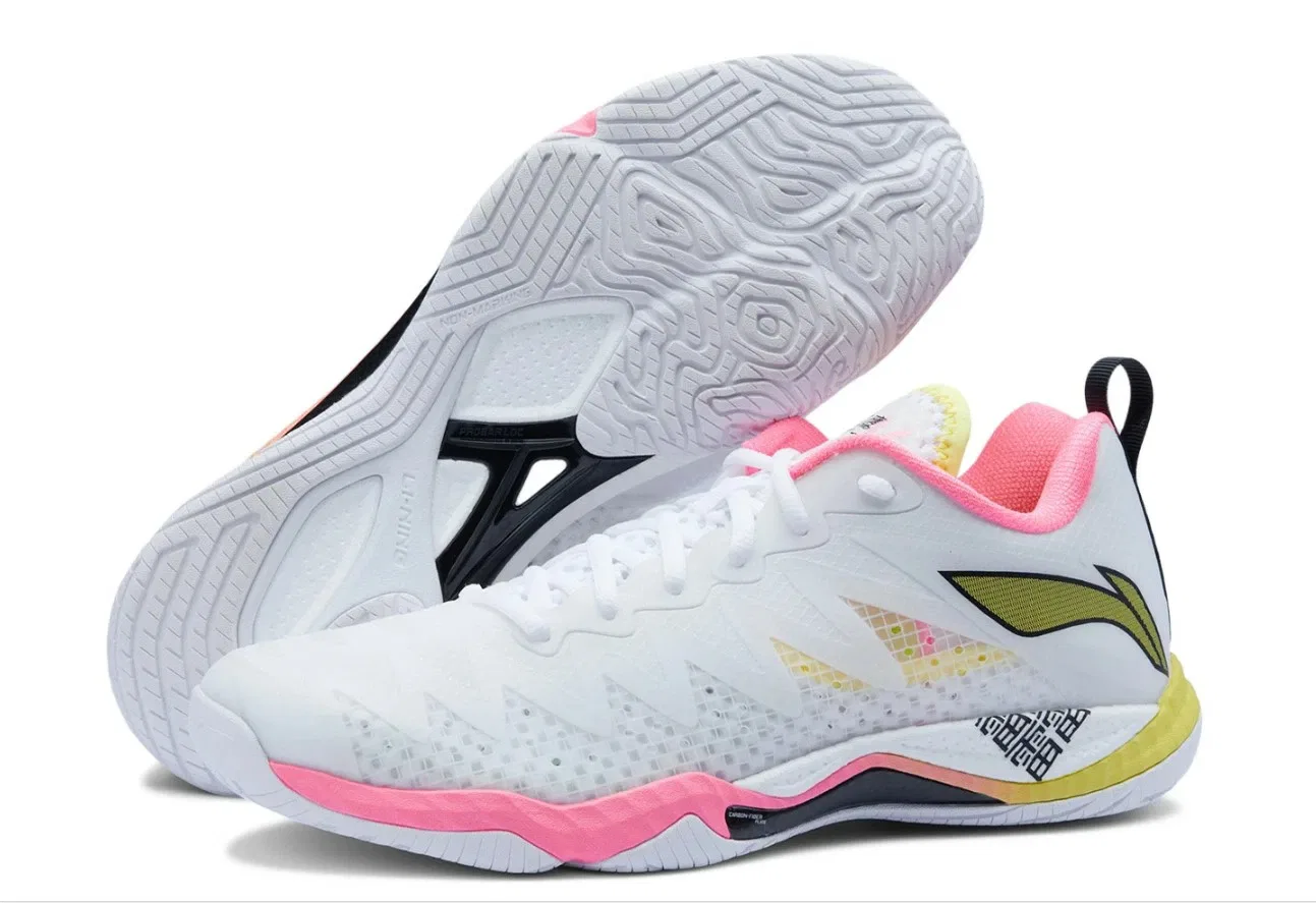 Кроссовки для бадминтона «AYAU007» от Li-Ning, White — фото 4