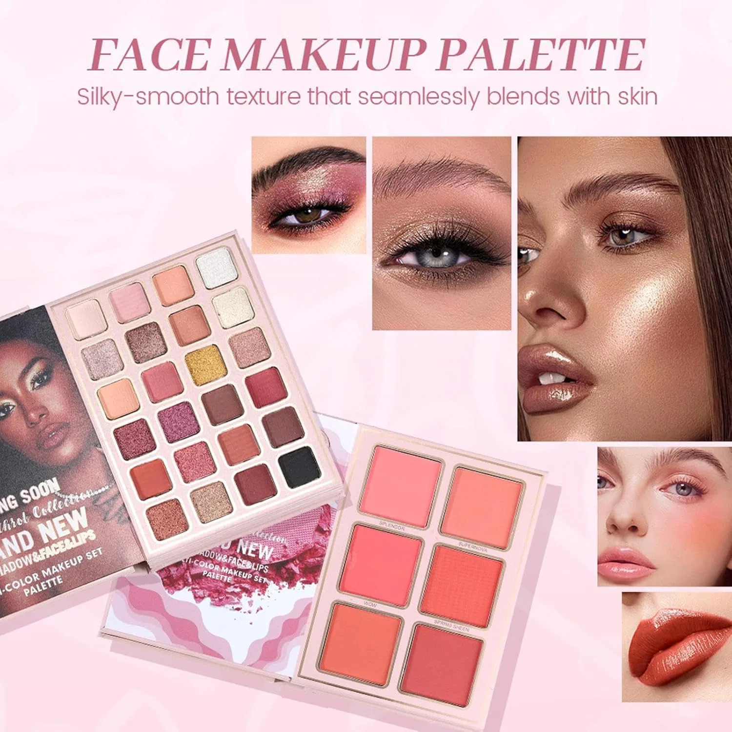 Палетка для макияжа Full Face Makeup Palette, 1 шт — фото 3
