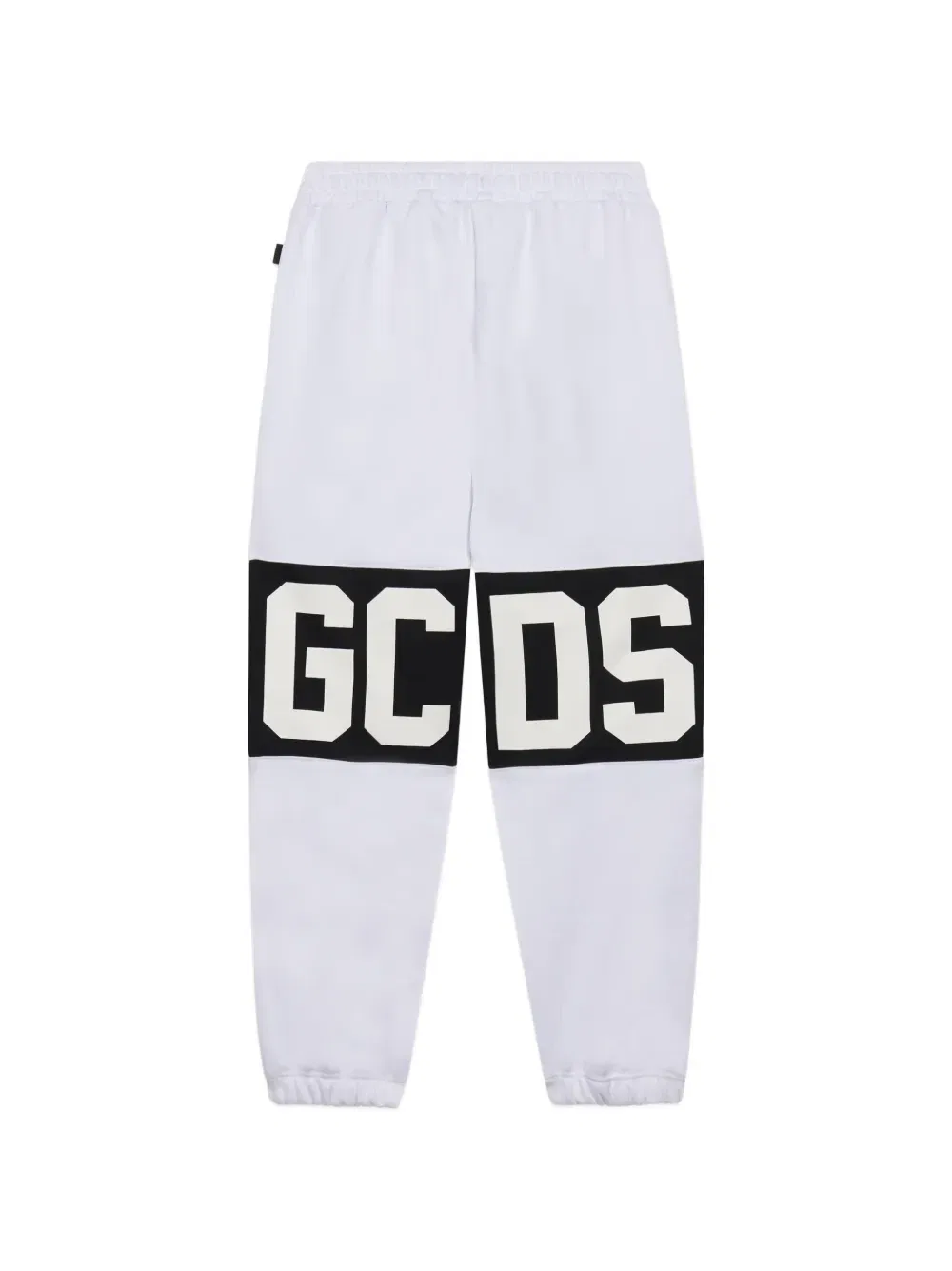 Спортивные брюки с логотипом-лентой Gcds Kids, белый — фото 2