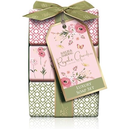 

Роскошный подарочный набор мыла в упаковке Baylis & Harding Royale Garden Rose Poppy Vanilla