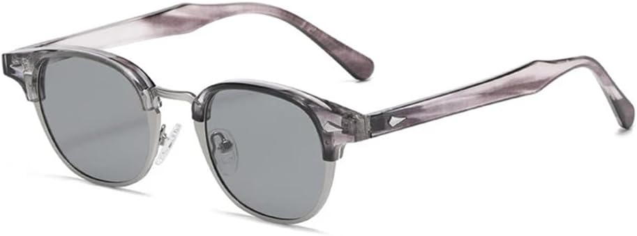 

Женские солнцезащитные очки из небольшого металла овальной формы с прозрачным градиентом и защитой от УФ-излучения UV400, мужские очки в стиле панк для занятий спортом на открытом воздухе, бега и путешествий UYPTK, 09