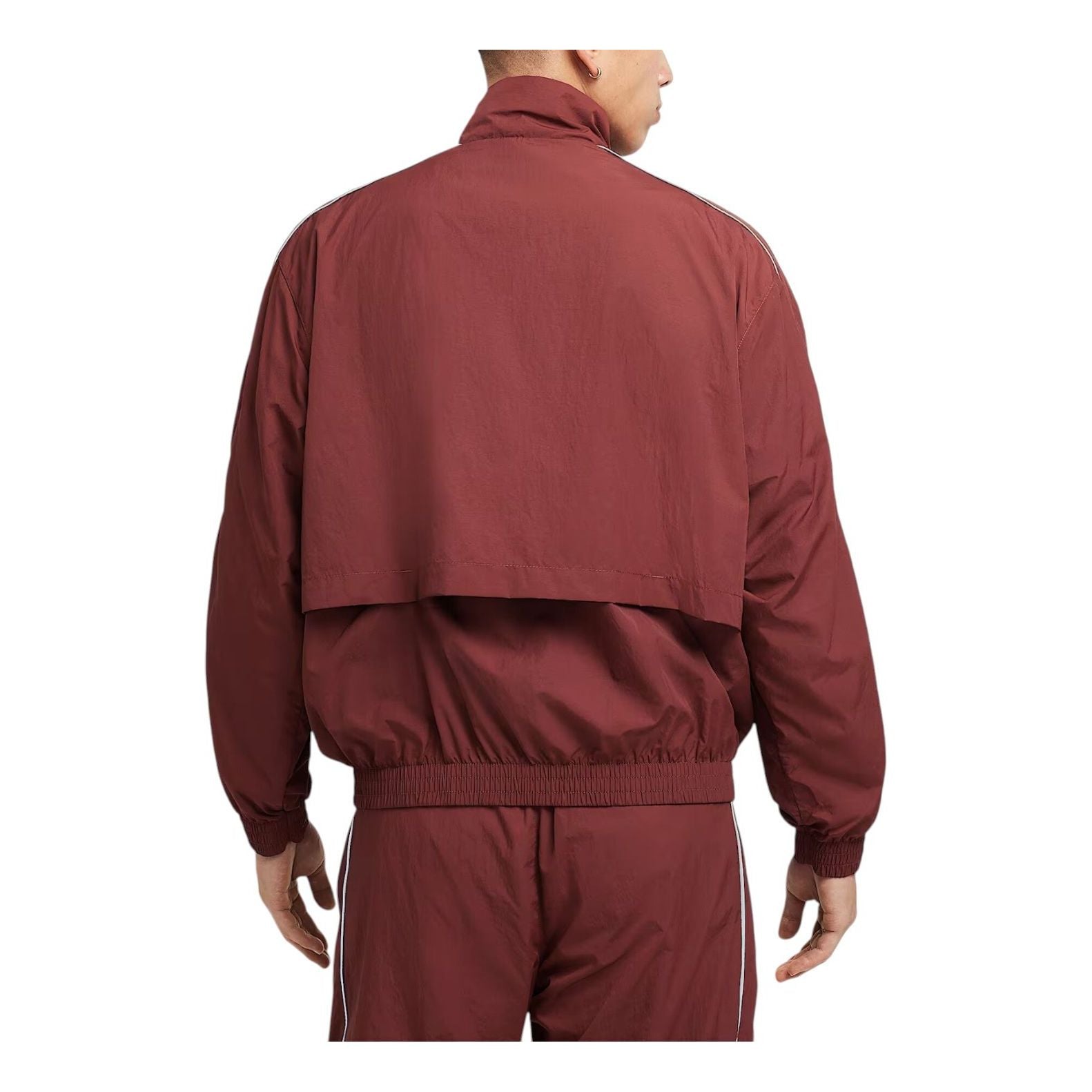Спортивная куртка Nike Solo Swoosh Woven Track Jacket, азиатский размер, цвет 'Team Red' — фото 2