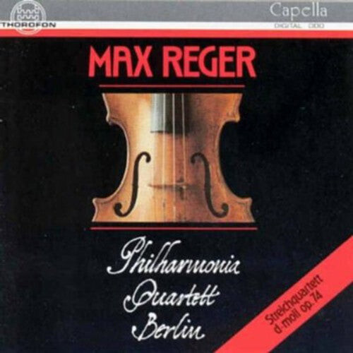 

CD диск Reger / Philharmonia Quartett Berlin: String Quartett Op 74