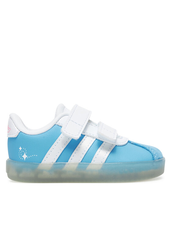 

Кроссовки Disney Cinderella VL Court 3.0 JR4900 Adidas, голубой