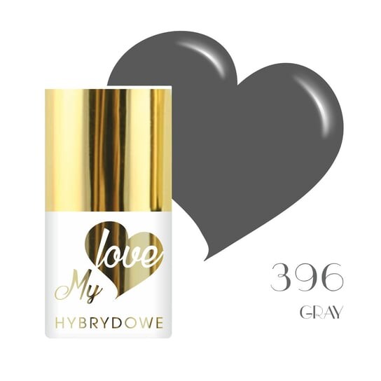 

Серый гибридный лак Mylove UV/Led 396, SUNFLOWER
