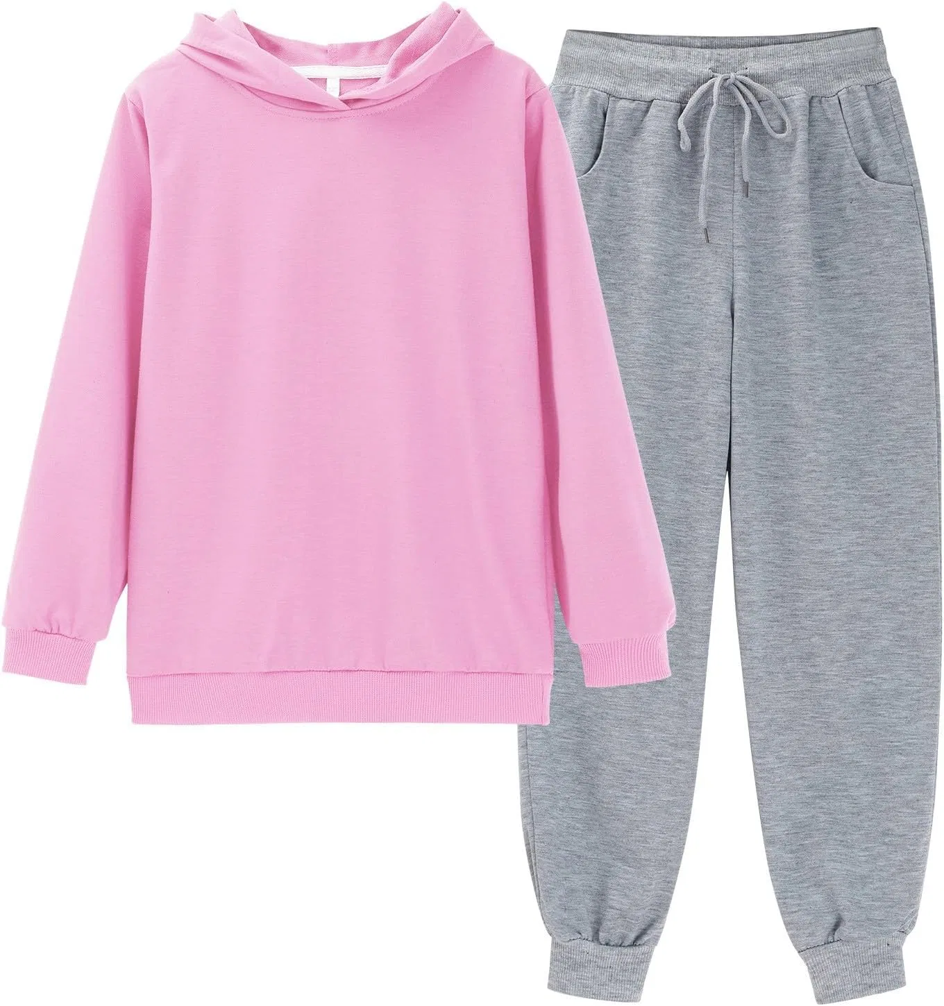 Детский спортивный костюм из хлопка, Generic, 2 предмета, Pink