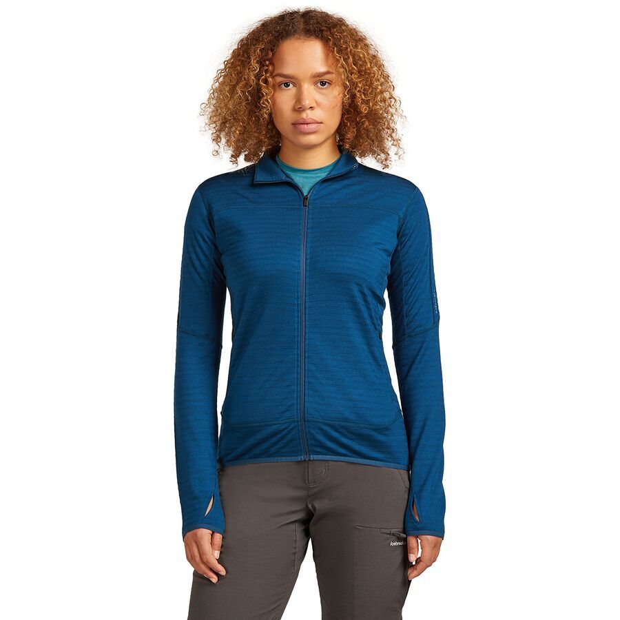 

Куртка Icebreaker Merino Blend 300 RealFleece Descender Zip Icebreaker, Atlantis