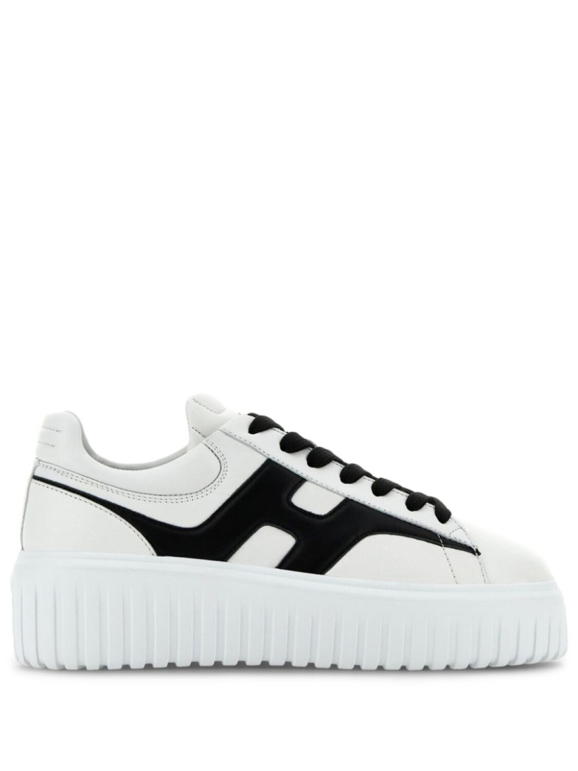 

Кроссовки Hogan H-Stripes Platform, белый/черный