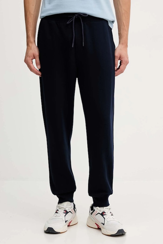 

Хлопковые спортивные штаны United Colors Of Benetton, темно-синий