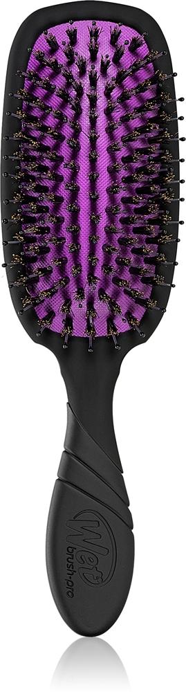

Выпрямляющая щетка для волос Pro Shine Enhancer Wet Brush, black-purple