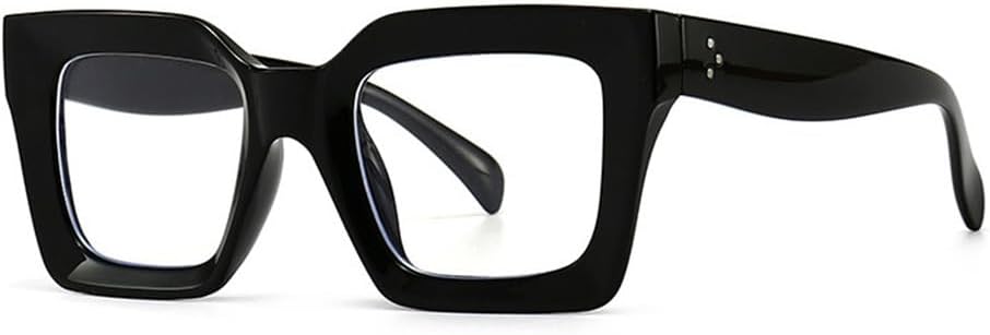 

Женские солнцезащитные очки «кошачий глаз», модные сине-фиолетовые солнцезащитные очки для мужчин, защита от УФ-излучения UV400, женские очки для маникюра FYTUP, Black Clear