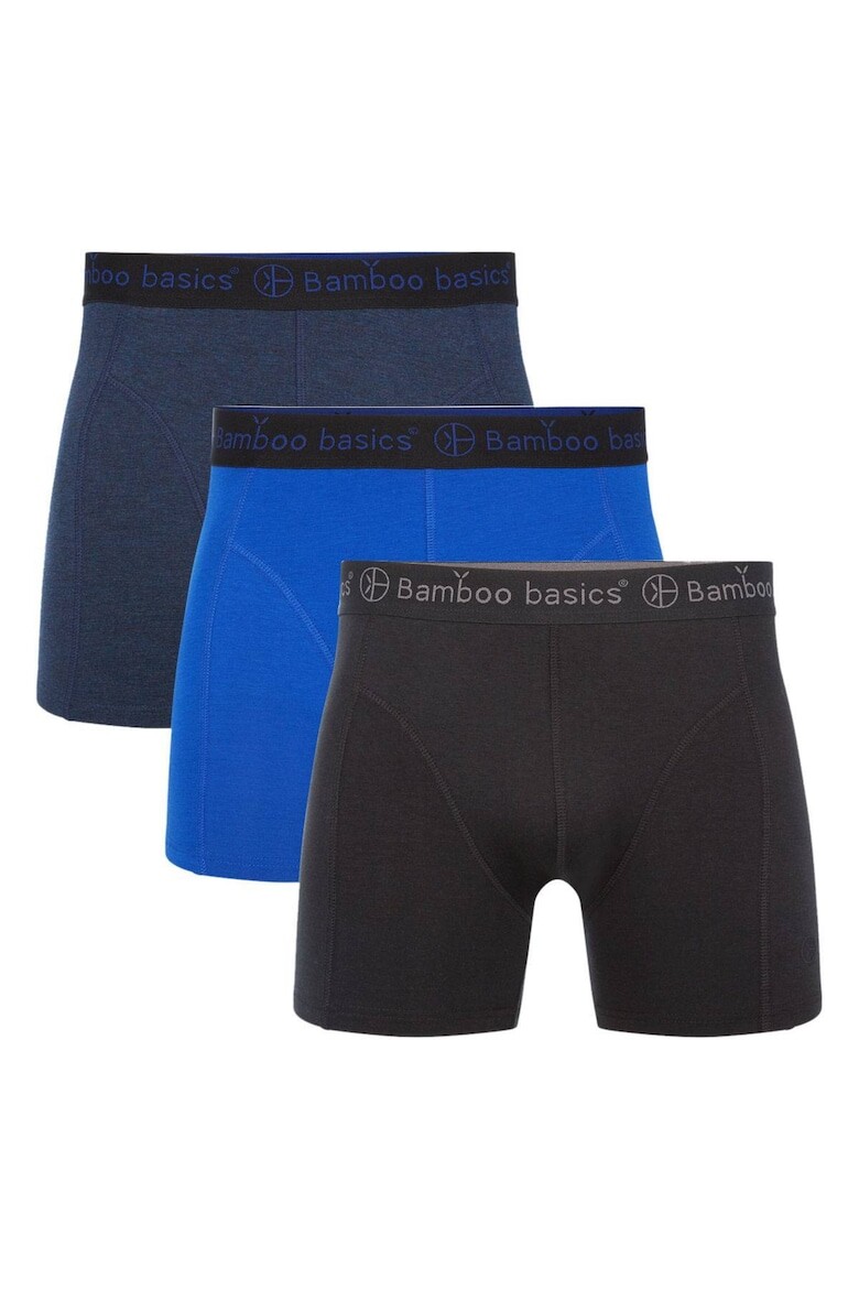 

Боксеры с логотипом Rico 17071 на талии — 3 пары Bamboo Basics, черный
