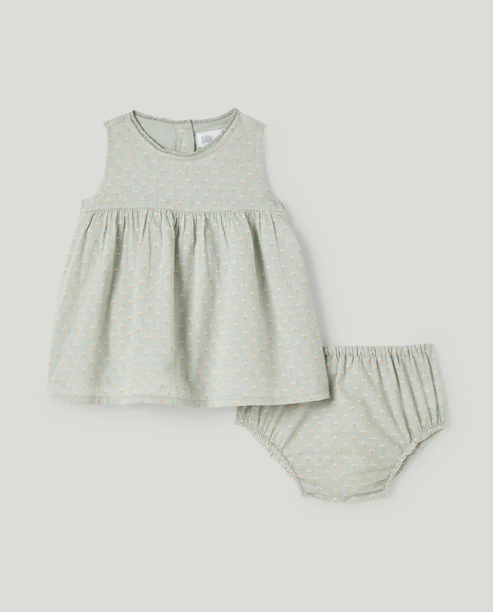 

Платье без рукавов для девочки Baby El Corte Inglés, цвет Jabón